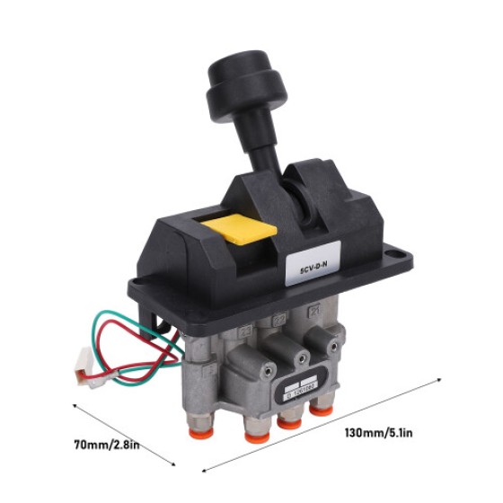 Dump Truck PTO Control Valve 5 Holes 4 Working Positions Slow Down Function Hydraulic System Control Valve